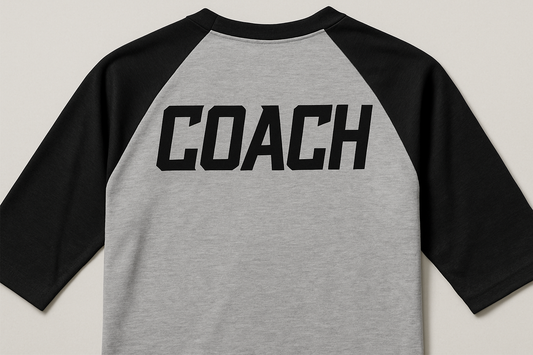 put it on a raglan style shirt