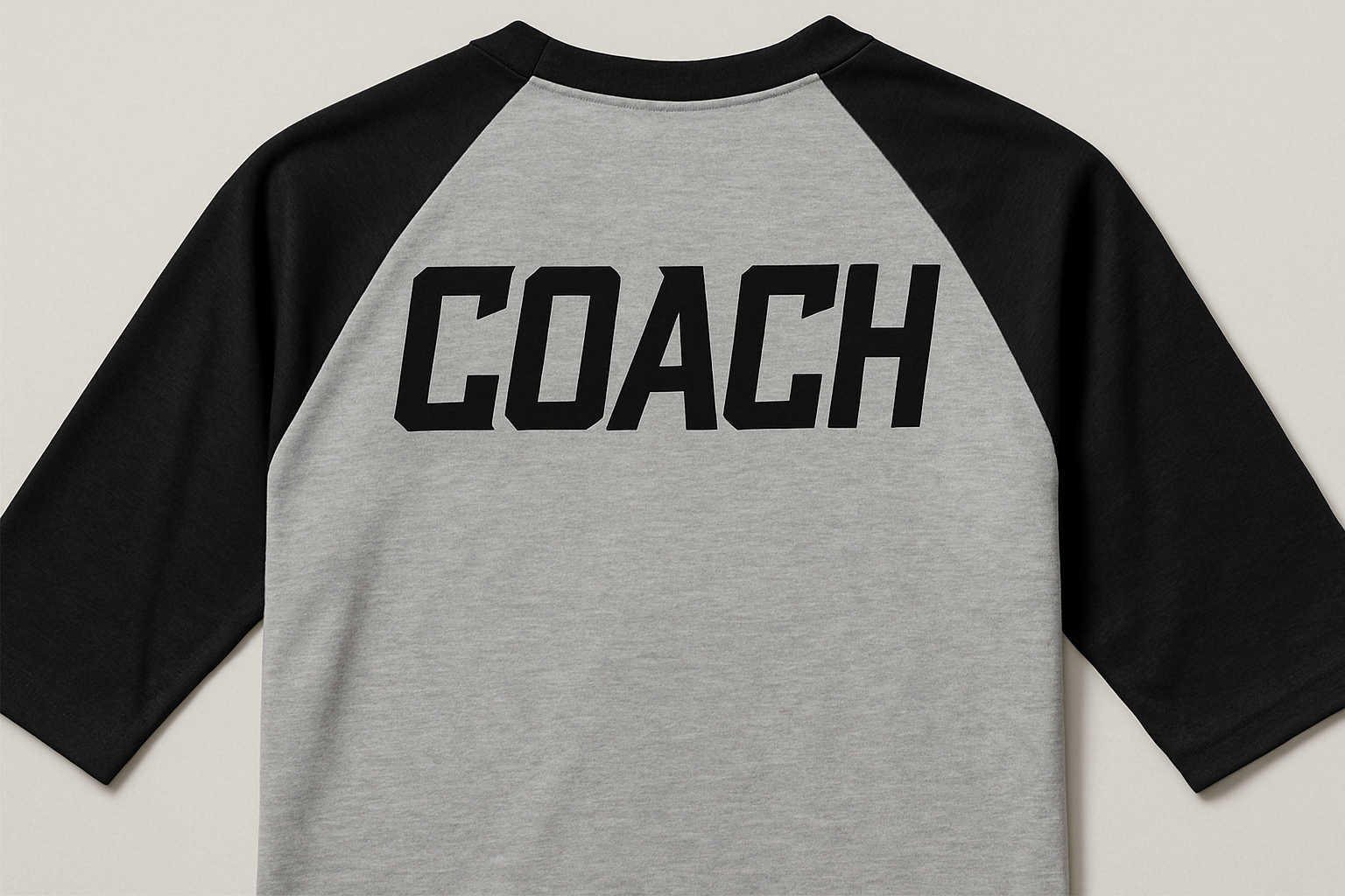 put it on a raglan style shirt